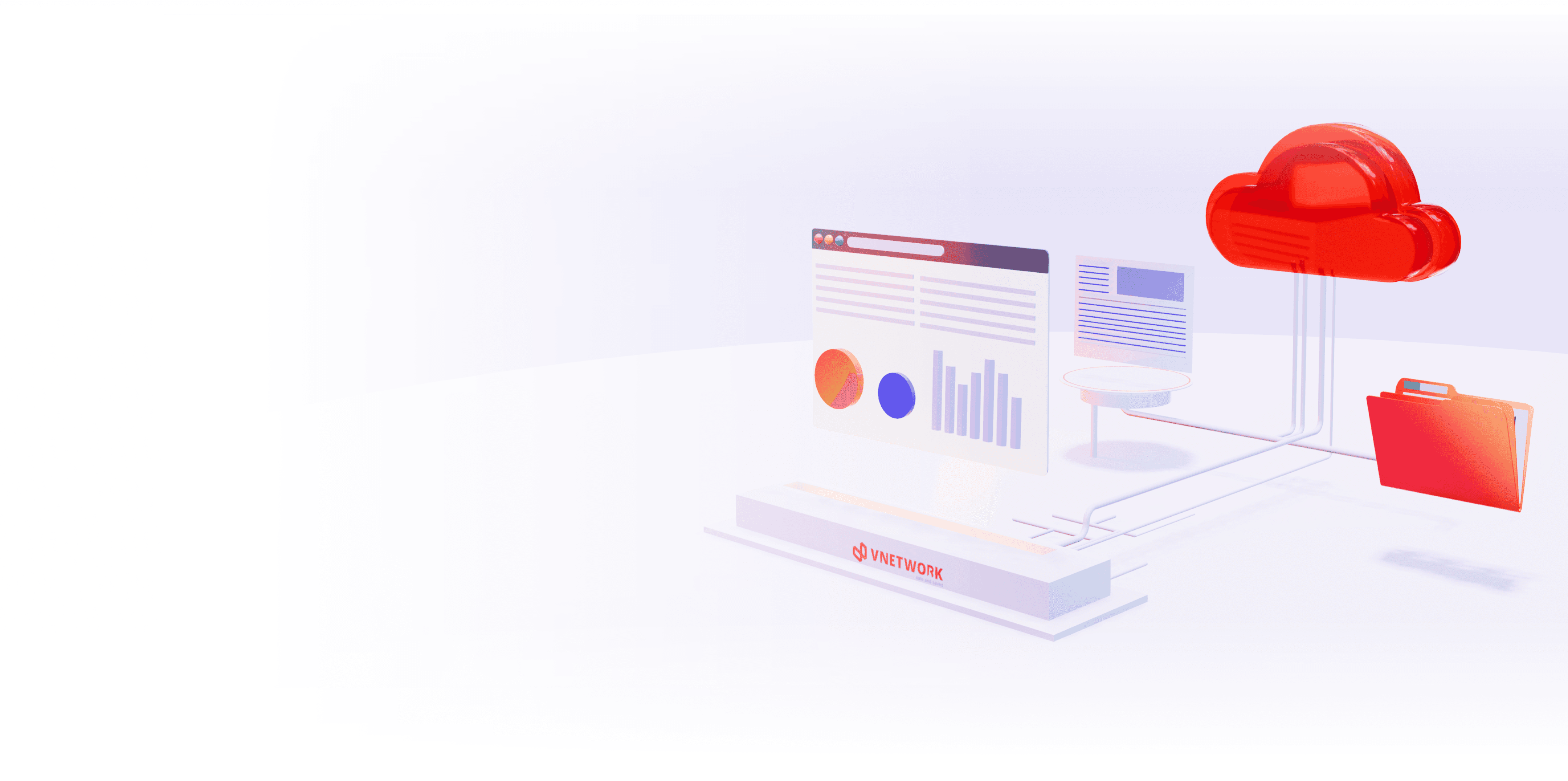 Access resources of VNETWORK